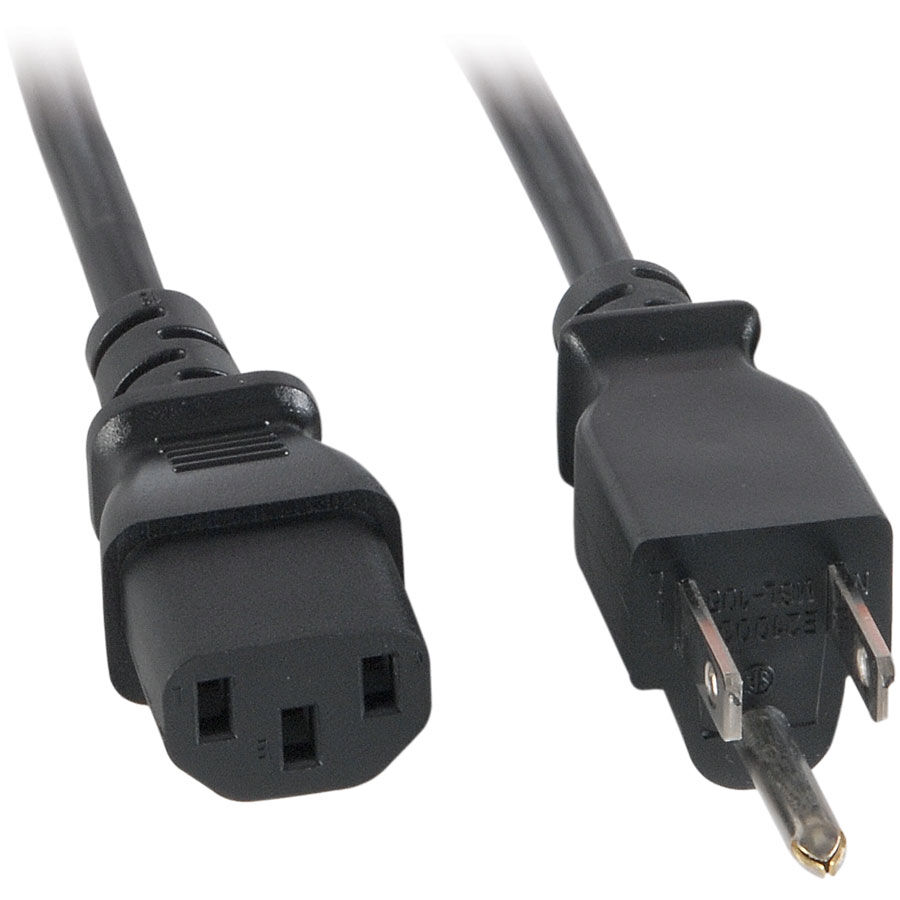 Lynn Electronics C13C1415A-3F IEC 60320-C13 to 60320-C14 15A/250V 14AWG/3C SJT 3-Feet Power Cord 2-Pack Black Lynn Electronics C13C1415A-3F IEC 60320-C13 to 60320-C14 15A/250V 14AWG/3C SJT 3-Feet Power Cord 2-Pack Black